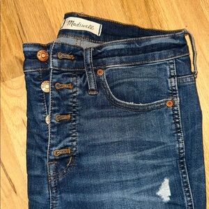 Madewell 10” high rise skinny jean
